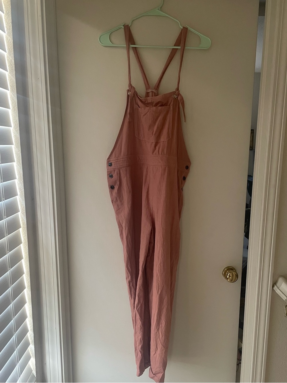 Tonlé Pink Cotton Overalls
